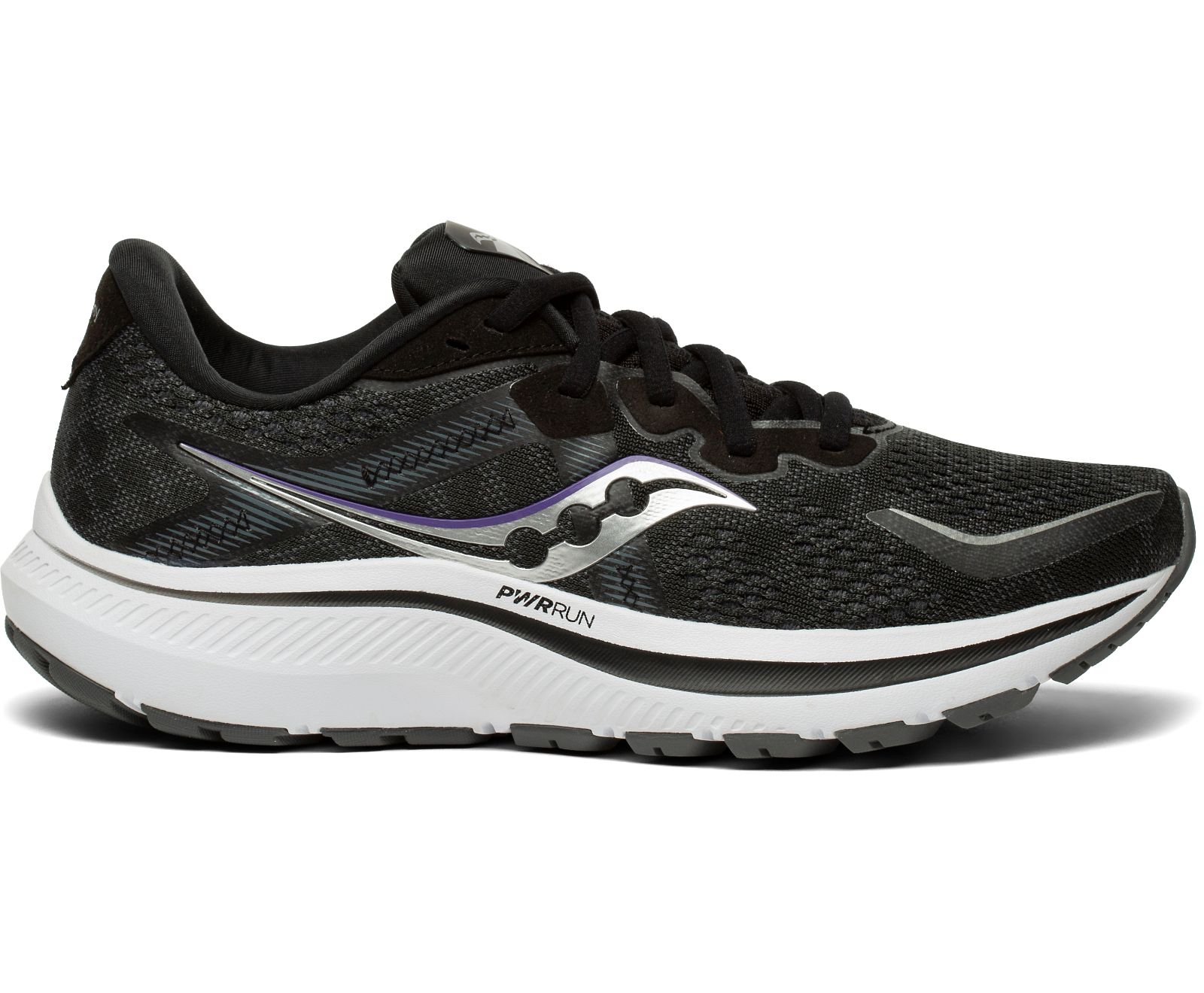 Tenis Para Correr Saucony Omni 20 Anchos Mujer Negros Blancos | México 185EBCX